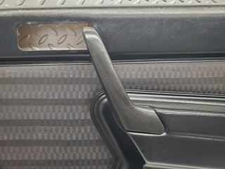W201 Baby Benz front right door card black used OEM