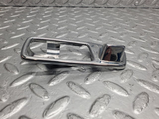 W123 chrome door handle surround left side used OEM