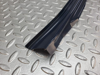 R129 SL left door sill trim blue used OEM