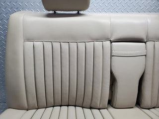 W126 rear seat leather beige used OEM