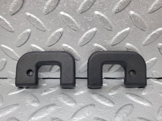 W124 interior door latch trim pair used OEM