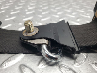 W126 Coupe rear left seat belt with buckle used OEM