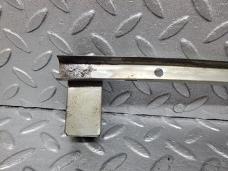 W126 rear right window channel used OEM