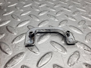 W123 interior chrome door latch trim left used OEM
