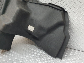 W202 trunk boot panel cover right grey used OEM