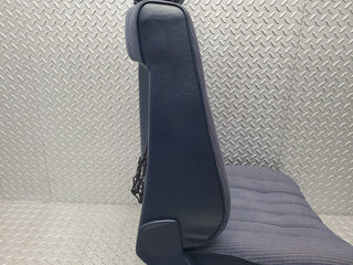 W123 front left seat blue used OEM