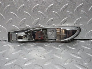 R107 SL interior door handle chrome surround left used OEM