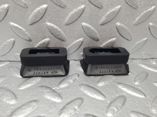 46936 Mercedes-Benz R129 320SL Coupe Door Check Strap Rubber Seal 2X 2017270430