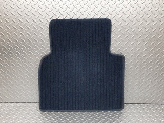 W201 Baby Benz rear right floor mat blue used OEM