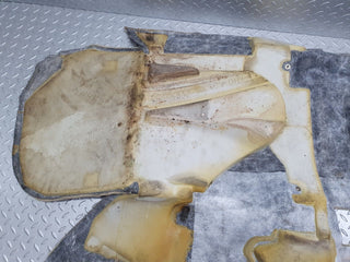 42296 Mercedes-Benz R129 320SL Coupe Front Left Floor Carpet Beige 1296801340