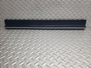 W123 front right door sill trim blue used OEM