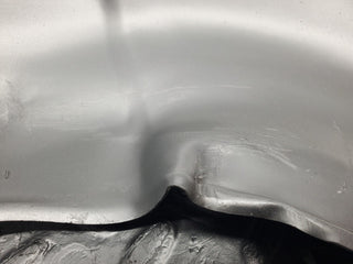 W126 Coupe exhaust heat shield used OEM