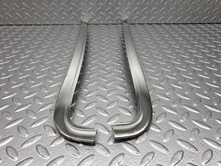 W126 front windscreen top chrome frame trim used OEM