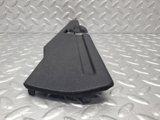 W123 Coupe front left seat cover trim black used OEM