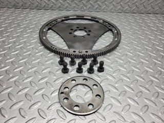W126 Coupe flywheel starter ring with bolts used OEM