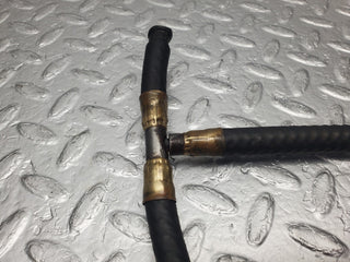 W126 Coupe coolant expansion tank hose pipe used OEM