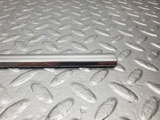 W123 front right door chrome moulding trim used OEM