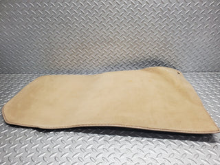 W124 Cabriolet front left passenger side floor mat beige used OEM