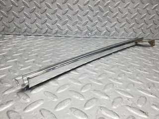 S123 Wagon rear left door chrome window channel used OEM