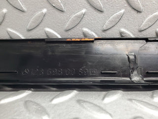 46398 Mercedes-Benz C123 280CE Coupe Trunk Cover Trim Black 1236980089