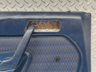 42673 Mercedes-Benz W201 190 2.0L Rear Left Door Card Blue 2017300170