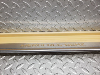 R129 SL right door sill beige used OEM