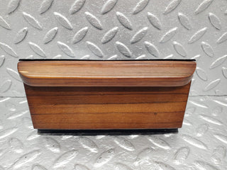 W123 Coupe centre console ashtray wood finish used OEM