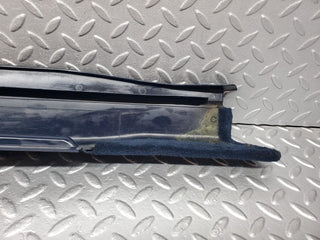 R129 SL right door sill blue used OEM
