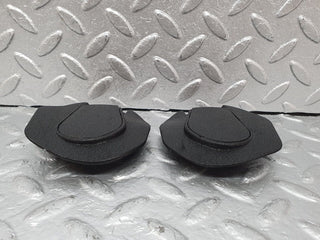 44160 Mercedes-Benz C123 230CE Coupe Seat Belt Runner Cover Trim Pair Black 1239192520 1239192620 1239193020 1239192920
