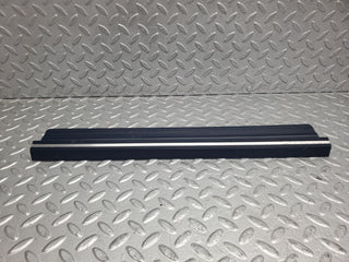 W123 rear right door sill trim blue used OEM