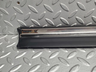 W123 Coupe right door lower moulding trim used OEM