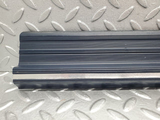 W123 Lang rear door sill trim blue used OEM
