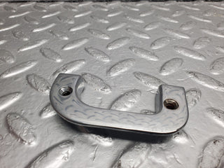 W123 interior chrome door latch trim right used OEM