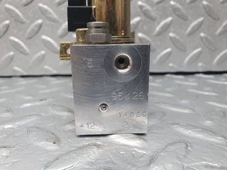 42480 Mercedes-Benz R129 320SL Coupe Roof Hydraulic Valve Right 1298002678