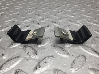 W124 Cabriolet window stop plate 2x used OEM