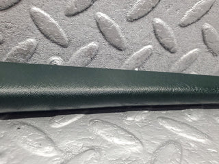 W126 rear left door interior trim green used OEM
