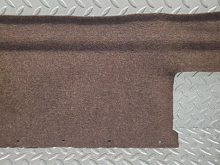46014 Mercedes-Benz W126 420SE Trunk Boot Carpet Cover Brown