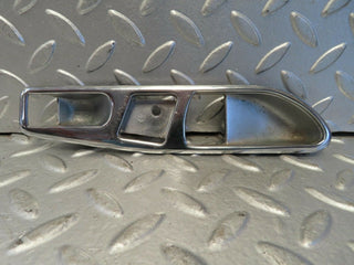 R107 SL interior door handle chrome surround left side used OEM