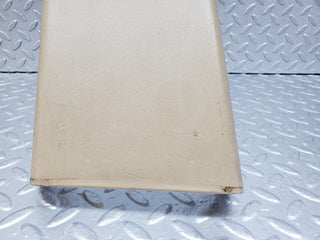 45766 Mercedes-Benz W126 420SE B Pillar Cover Left Side Beige 1246920122