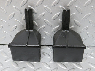 34600 Mercedes-Benz C126 380SEC Front Bumper Bracket 2x 1268851114 1268851214