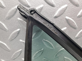 W201 Baby Benz rear left quarter window glass used OEM