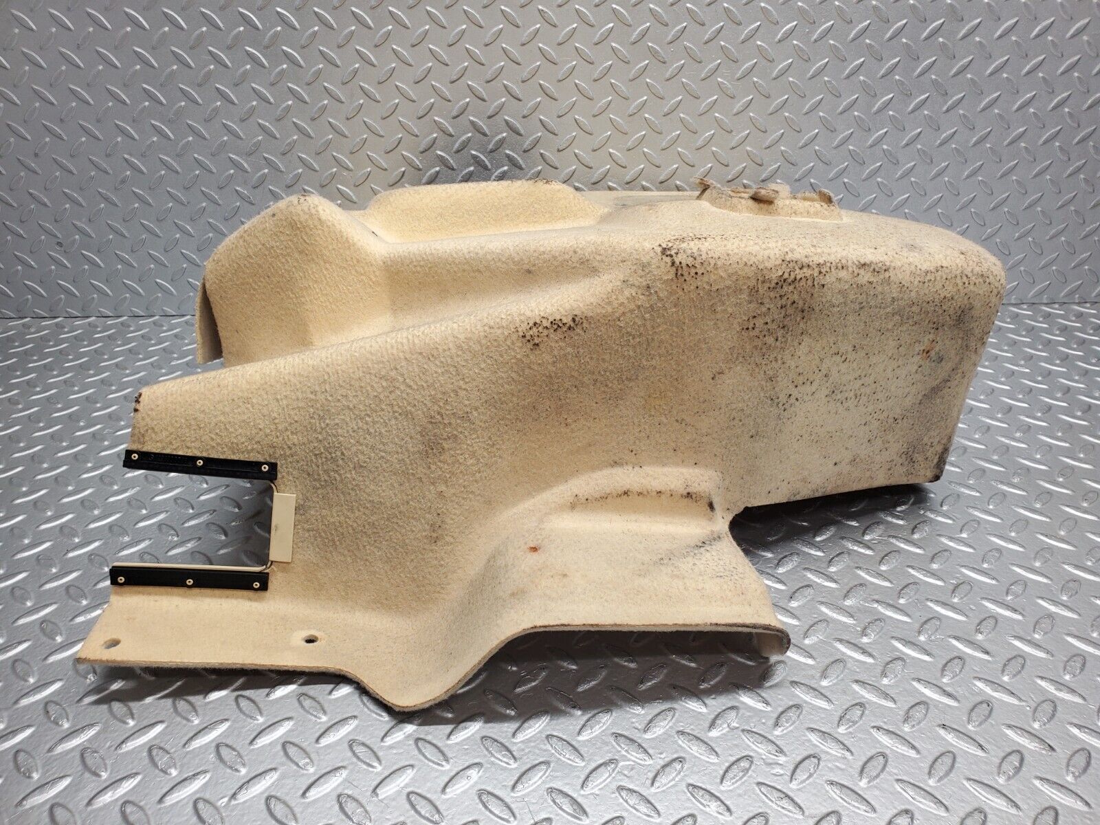 46890 Mercedes-Benz R129 320SL Coupe Trunk Cover Panel Left Side Beige 1296900098