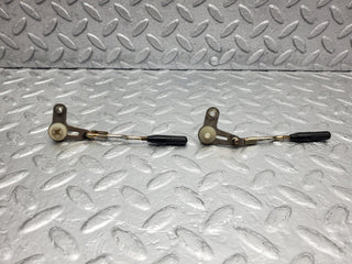 W201 Baby Benz rear door lock knob pair used OEM