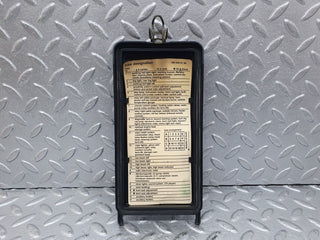 42503 Mercedes-Benz R129 320SL Coupe Fuse Box 1245400850 1245400282 1245400182