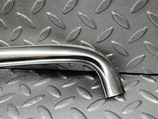 W126 front windscreen top chrome frame trim used OEM