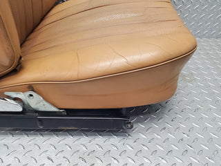 R107 SL front right driver heated seat palomino used OEM