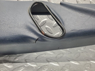 W123 Lang b pillar cover blue left used OEM