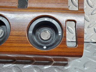 44600 Mercedes-Benz W124 220E Heater Control Panel Wood Trim 1246830275