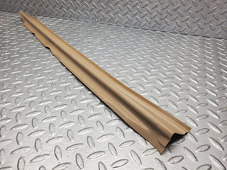 R129 SL left door sill trim beige used OEM