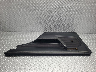 W201 Baby Benz rear right door card black used OEM